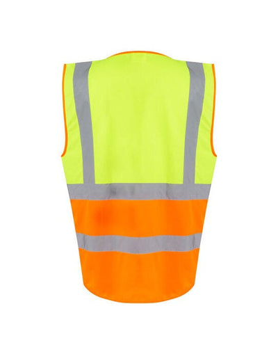 Regatta High Visibility TRS251 Regatta Pro Hi Vis Executive Vest - Hi Vis Yellow/Orange