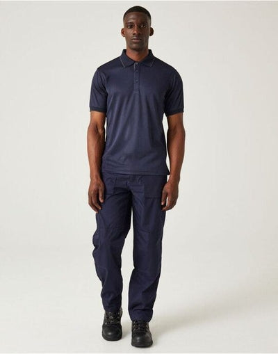 Regatta Professional TRS264 Regatta Navigate Short Sleeve Polo - Navy/Seal