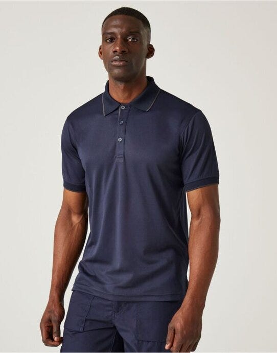 Regatta Professional TRS264 Regatta Navigate Short Sleeve Polo - Navy/Seal