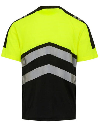 Regatta High Visibility TRS280 Regatta Hi-Vis X-Pro T-Shirt - Black/Hi-Vis Yellow