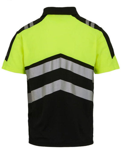 Regatta High Visibility TRS281 Regatta Hi-Vis X-Pro Polo - Black/Hi-Vis Yellow