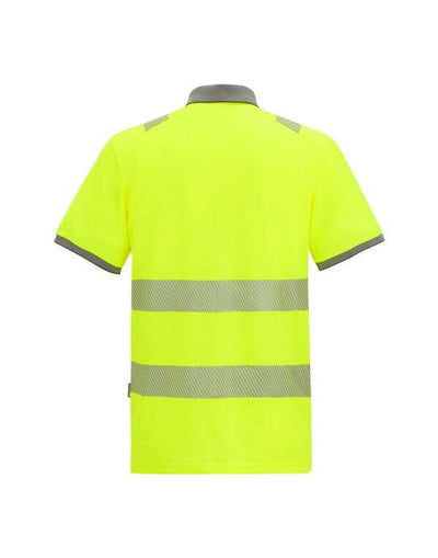 Regatta High Visibility TRS320 Regatta Hi-Vis Pro Comfort Polycot Polo - Black/Hi-Vis Yellow