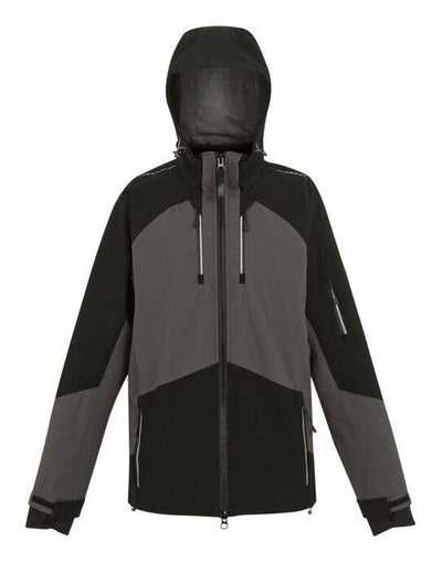 Regatta Professional TRW535 Regatta 4TEX Stretch Waterproof Shell - Slate Grey/Black