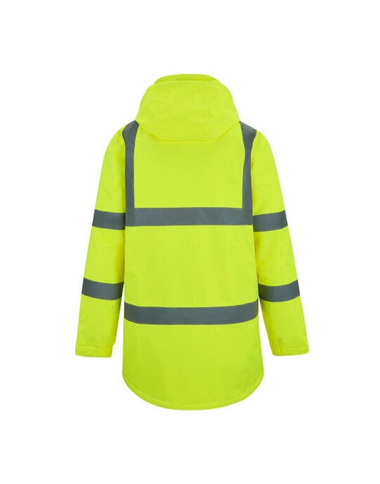 Regatta High Visibility TRW600 Regatta Pro Contract Dover Parka - Hi-Vis Yellow