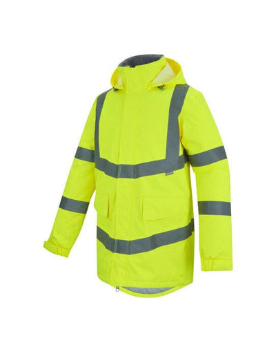 Regatta High Visibility TRW600 Regatta Pro Contract Dover Parka - Hi-Vis Yellow