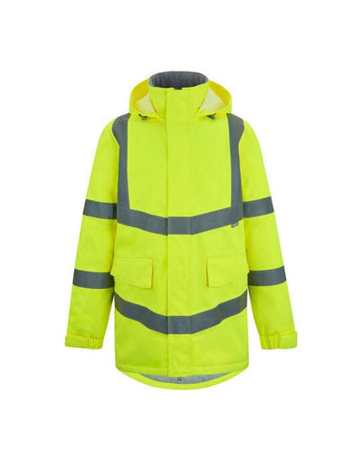 Regatta High Visibility TRW600 Regatta Pro Contract Dover Parka - Hi-Vis Yellow