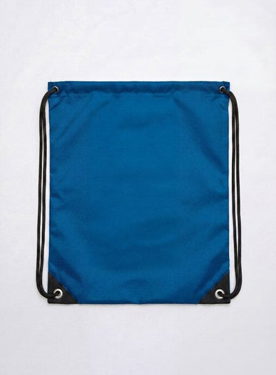 United Bags UB4010 UB Crest Drawstring Gymsac - Ocean Blue