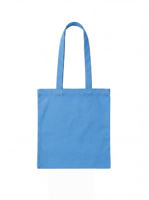 United Bags UB9000 UB Nova Long Handled 100% Cotton Shopper - Light Blue