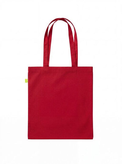 United Bags UB9060 UB Ridge Fairtrade 5oz Cotton Shopper - Red