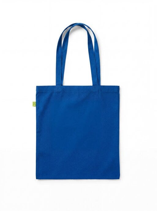 United Bags UB9060 UB Ridge Fairtrade 5oz Cotton Shopper - Royal
