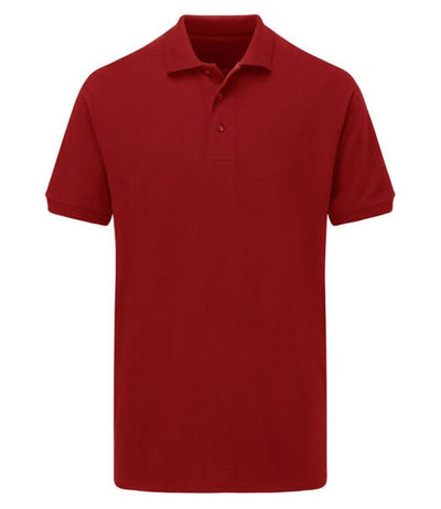 Ultimate Clothing Collection UCC031 Red plain polo shirt