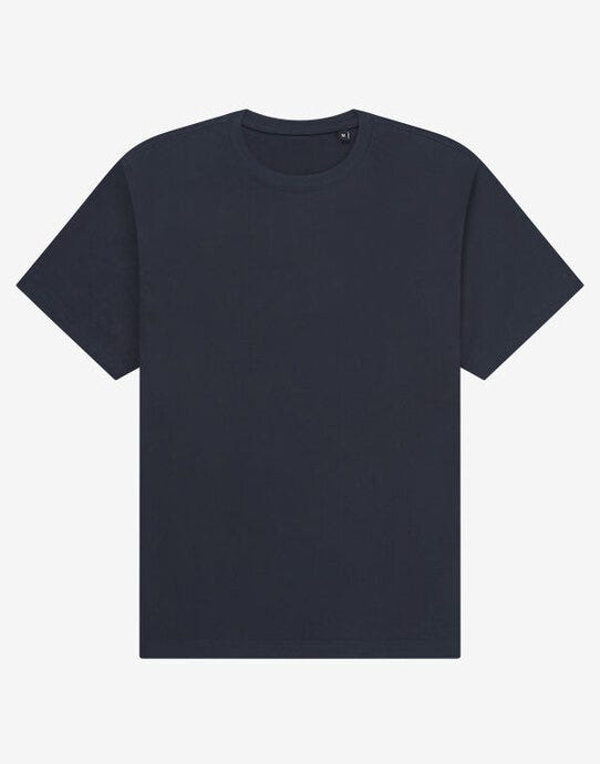 UCC Label Free Collection UCC220 Organic Heavy T-Shirt - Midnight