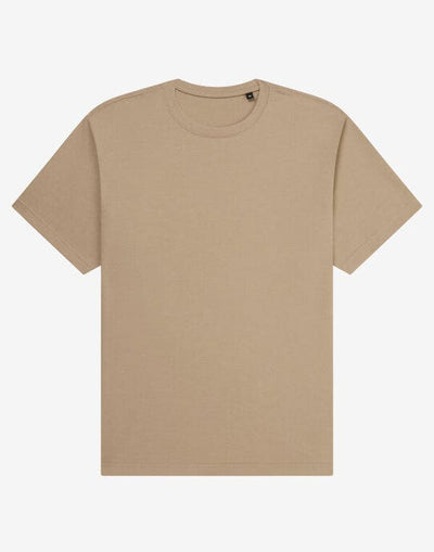 UCC Label Free Collection UCC220 Organic Heavy T-Shirt - Oat