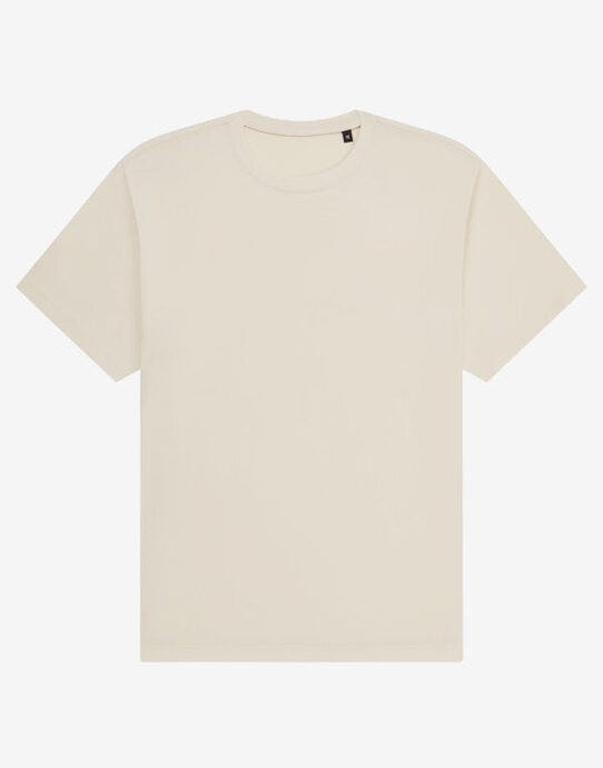UCC Label Free Collection UCC220 Organic Heavy T-Shirt - Chalk