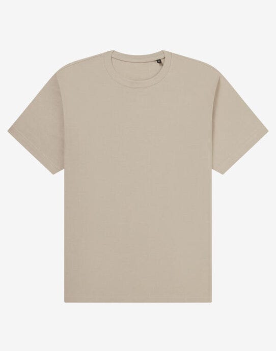 UCC Label Free Collection UCC220 Organic Heavy T-Shirt - Sand