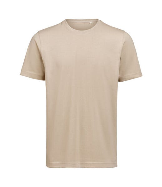 Untagged Movement Organic Regular Fit T-Shirt – Blank or Personalised – Latte
