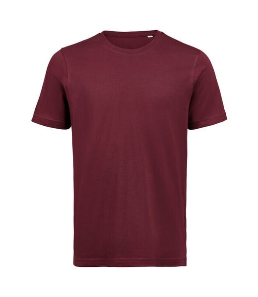 Untagged Movement Organic Regular Fit T-Shirt – Blank or Personalised – Prune
