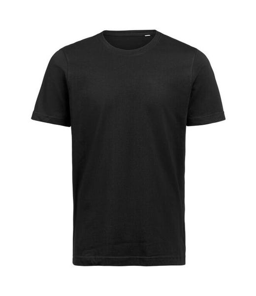 Untagged Movement Organic Regular Fit T-Shirt – Blank or Personalised – Black