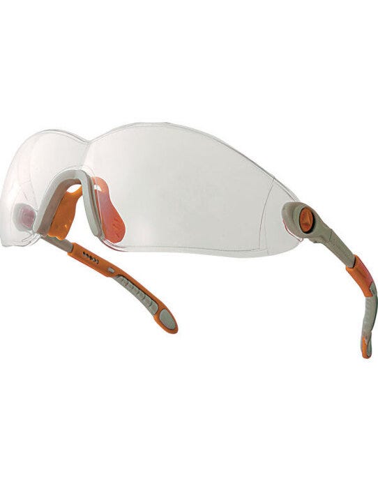 Delta Plus VULCANO Polycarbonate Lens Glasses - Clear