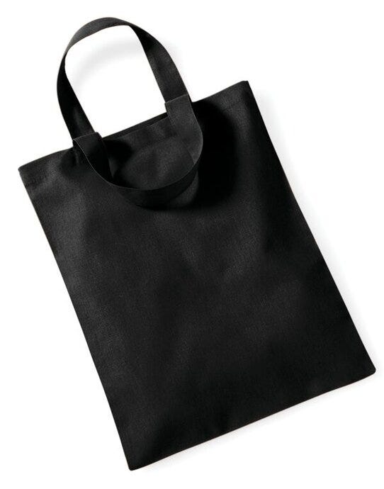 Westford Mill W104 Mini Promo Tote - Black