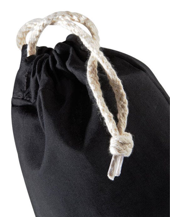 Westford Mill W115 Cotton Stuff Bag - Black