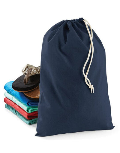 Westford Mill W115 Cotton Stuff Bag - Navy