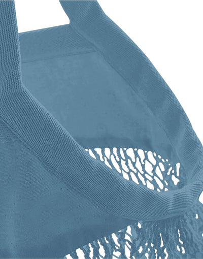 Westford Mill W150 Organic Mesh Grocery Bag - Airforce Blue