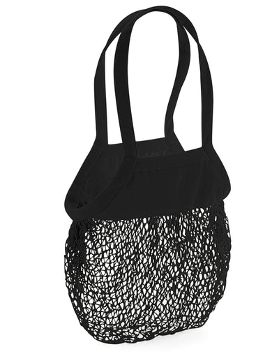 Westford Mill W150 Organic Mesh Grocery Bag - Black