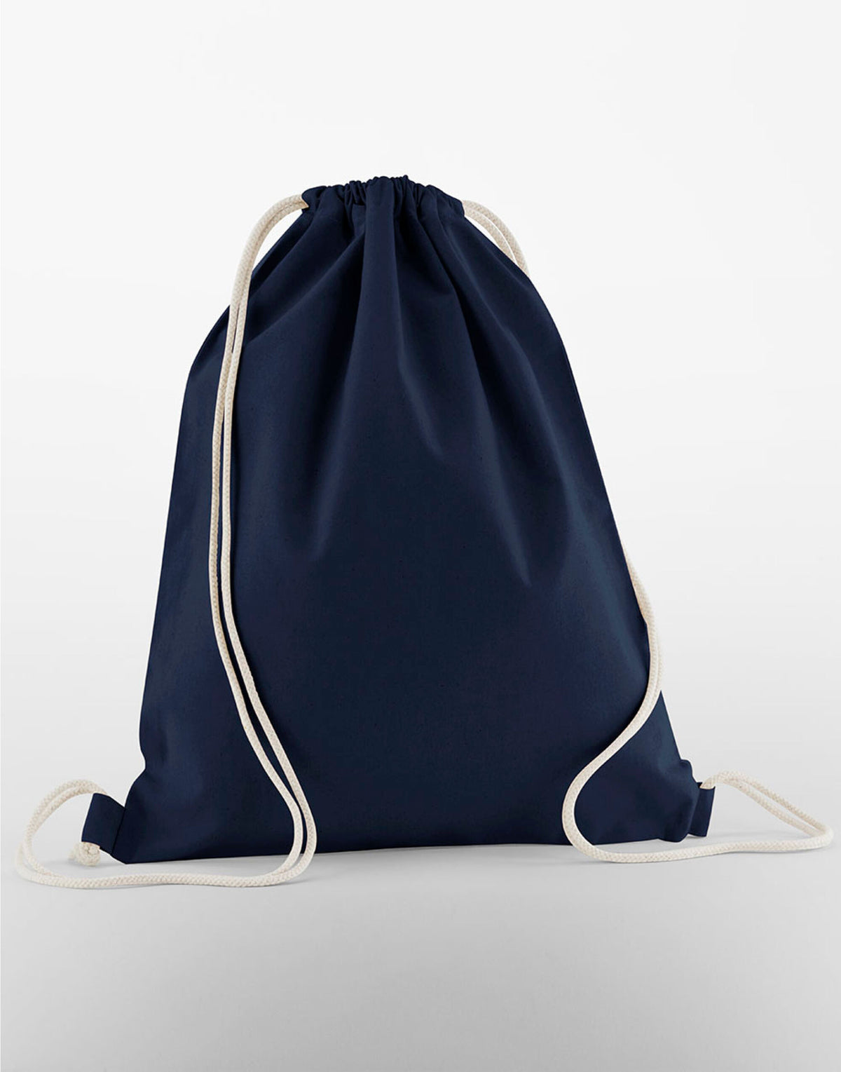 Westford Mill W160 Organic Cotton InCo Gymsac - French Navy