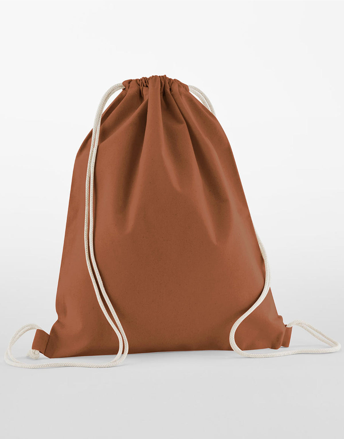 Westford Mill W160 Organic Cotton InCo Gymsac - Terracotta