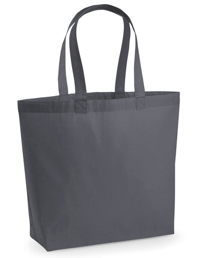 Westford Mill W225 Premium Cotton Maxi Tote - Graphite Grey