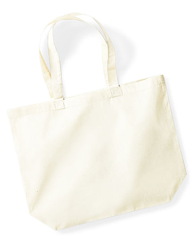 Westford Mill W265 Organic Premium Maxi Tote - Natural