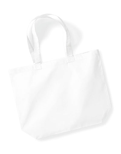 Westford Mill W265 Organic Premium Maxi Tote - White