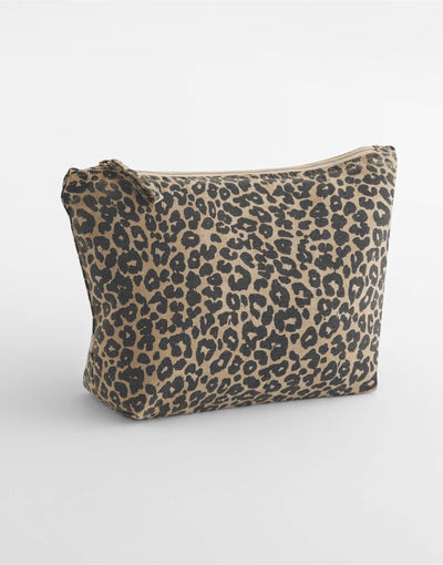 Westford Mill W330 Leopard Print AccessoryBag - Vintage Leopard Print