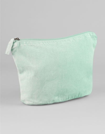 Westford Mill W340 Garment Dyed Accessory Bag - Vintage Aqua