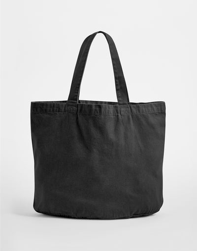 Westford Mill W345 Garment Dyed Shopper - Vintage Black