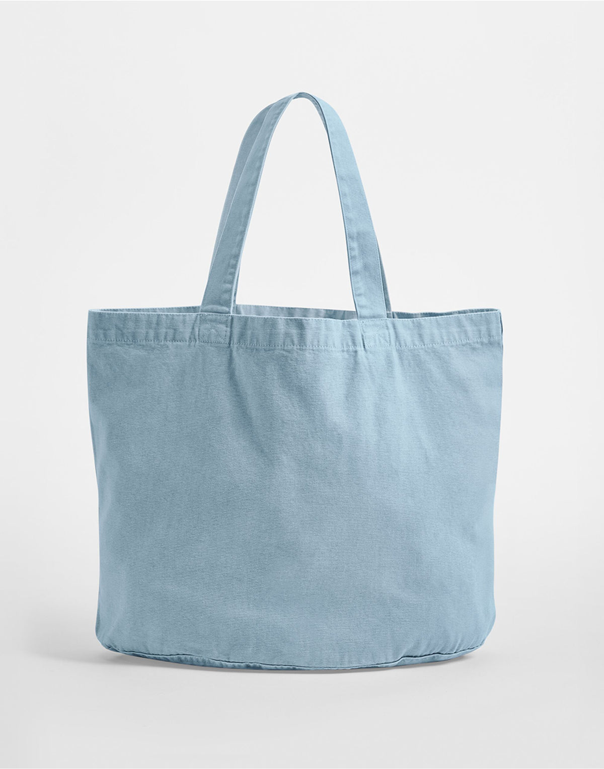 Westford Mill W345 Garment Dyed Shopper - Vintage Light Blue