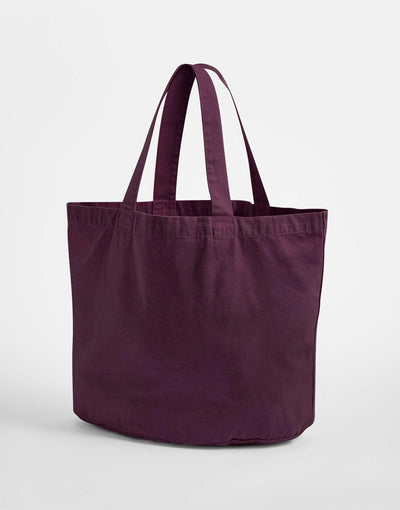 Westford Mill W345 Garment Dyed Shopper - Vintage Oxblood