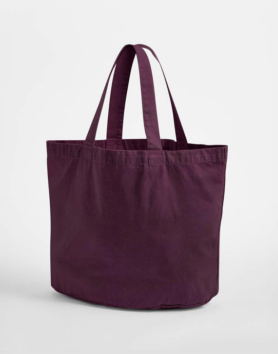 Westford Mill W345 Garment Dyed Shopper - Vintage Oxblood
