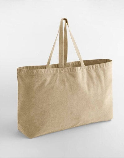 Westford Mill W348 Garment Dyed Oversize Tote - Vintage Sand