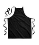 Westford Mill W364 Black plain Cotton Adult Apron