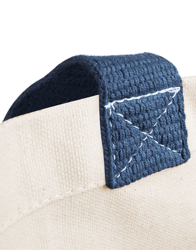 Westford Mill W422 Printers Jute Shopper - Navy
