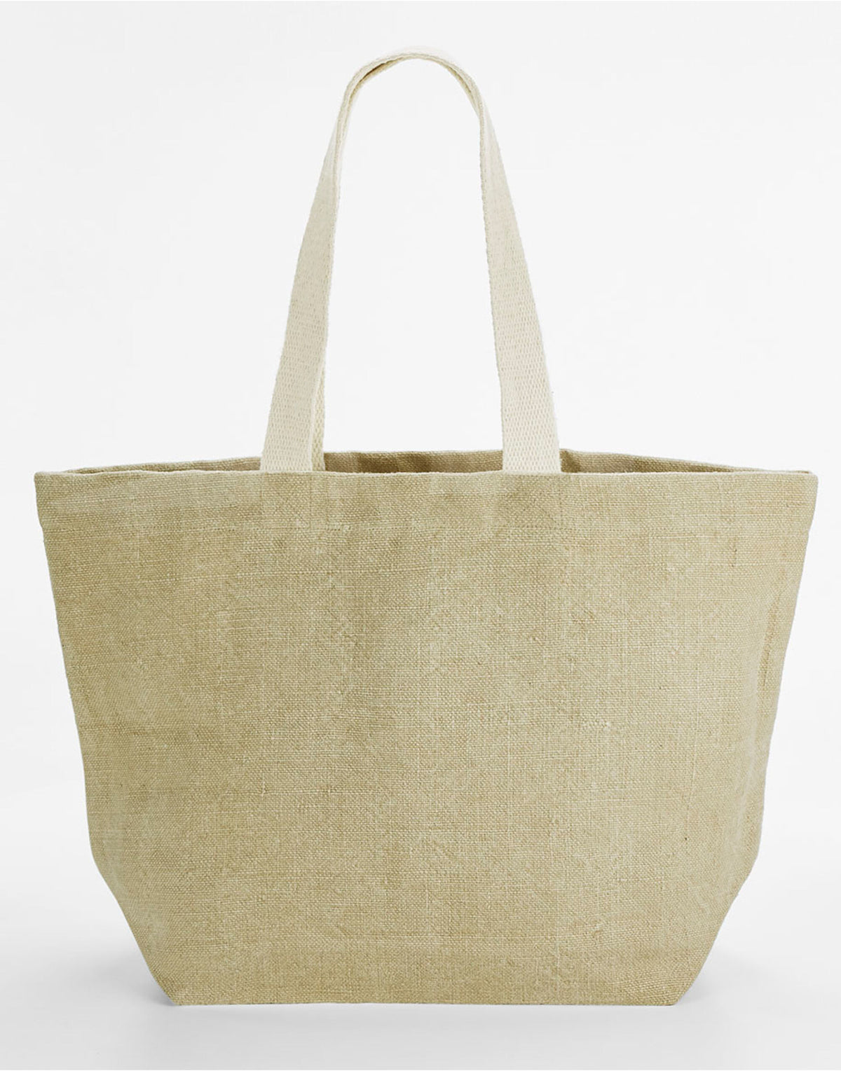 Westford Mill W466 Soft Washed Jute Beach Bag - Natural