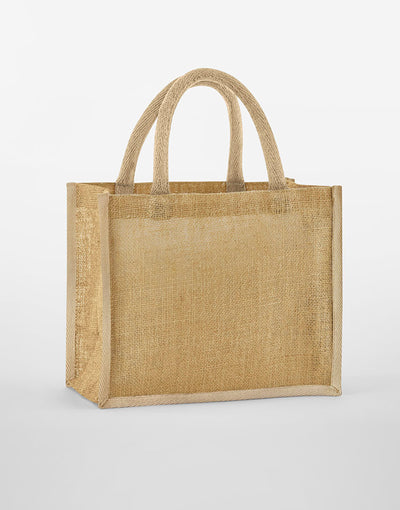 Westford Mill W473 Starched Jute Midi Tote - Natural