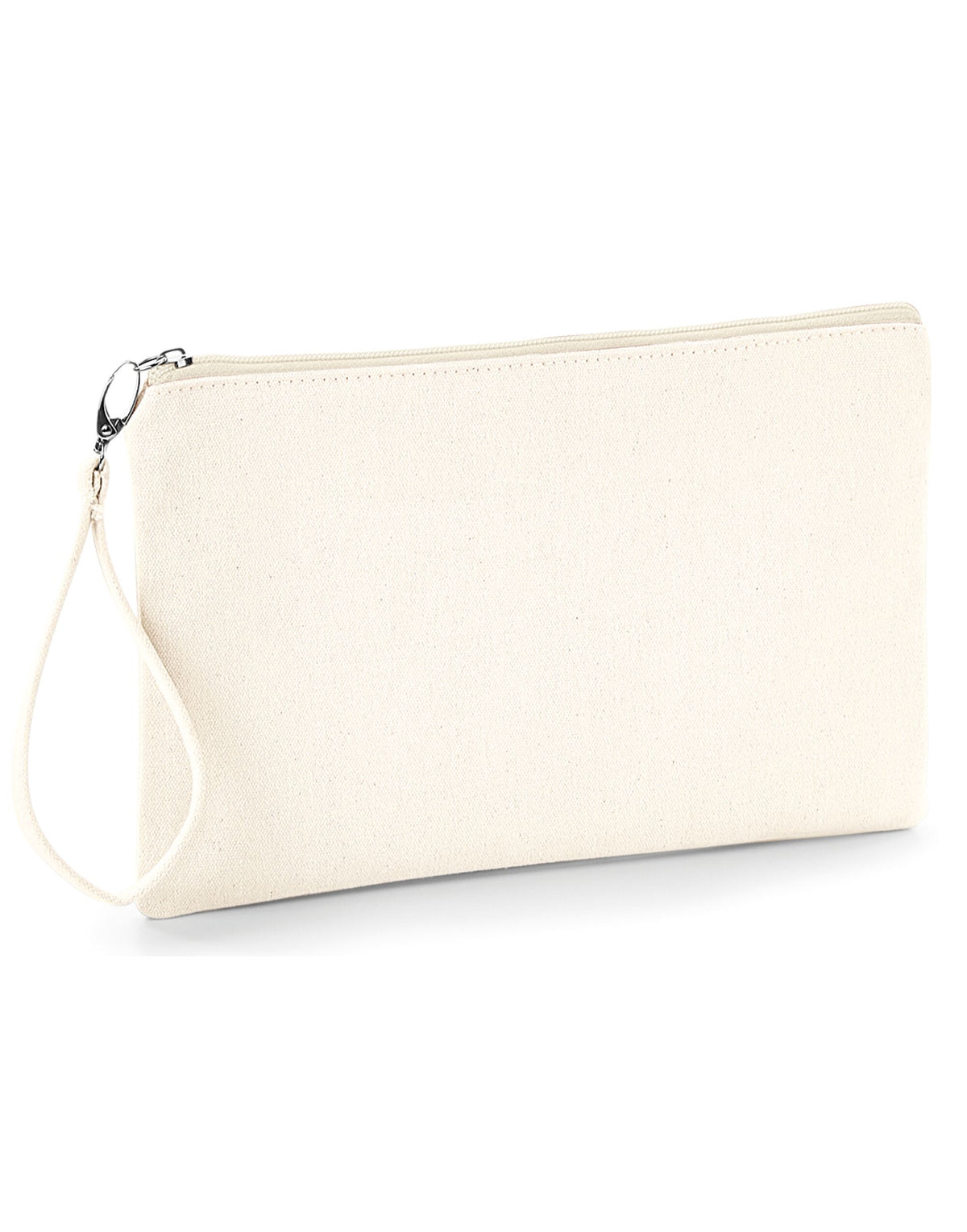 Westford Mill W520 Canvas Wristlet Pouch - Natural/ Natural