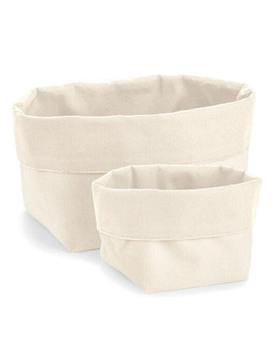 Westford Mill W572 Reversible Canvas Organise - Natural