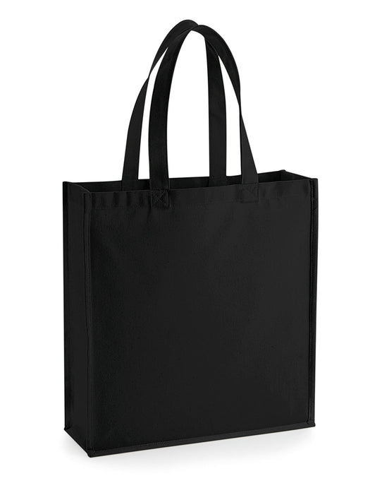 Westford Mill W600 Gallery Canvas Tote - Black