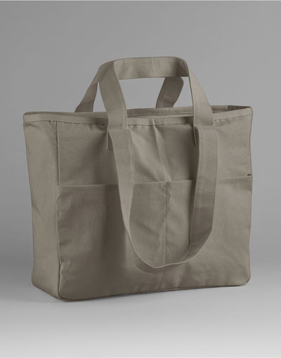 Westford Mill W604 Cargo Pocket Tote - Mushroom
