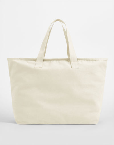 Westford Mill W606 Oversized Canvas Tote Bag - Natural
