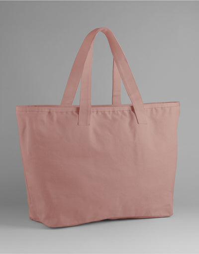 Westford Mill W606 Oversized Canvas Tote Bag - Rose